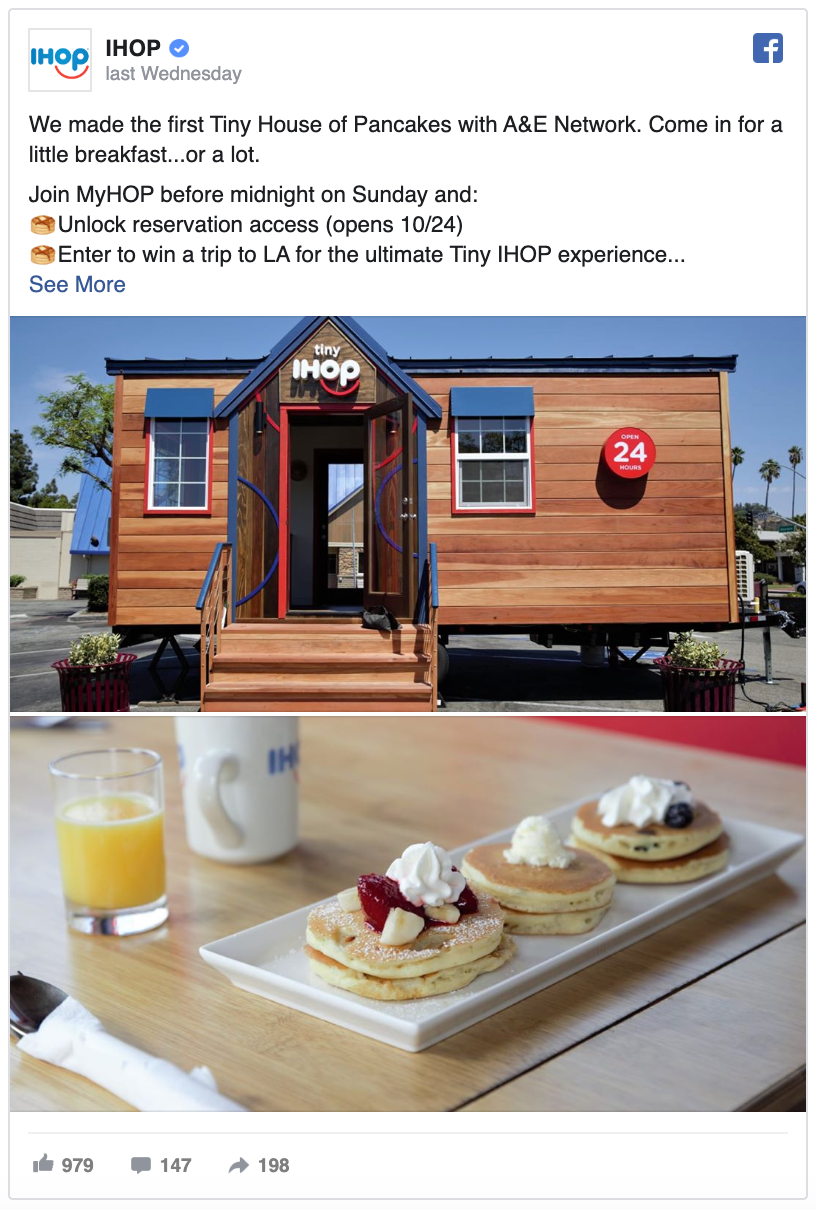 IHOP Builds Tiny House Version of Restaurant Right in Los Angeles - Eater LA